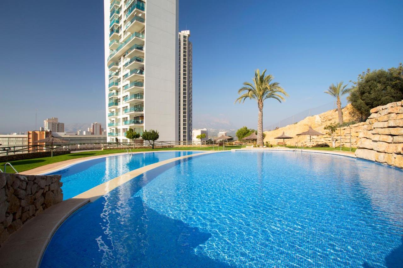 Planta 39 - Impresionantes Vistas Al Mar Lejlighed Benidorm Eksteriør billede